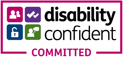Disability Confident Committed image badge